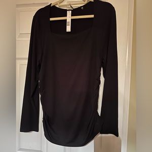 Ellie Tahari Black long sleeve new shirt